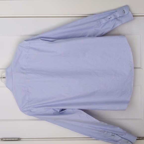 Men's L UNTUCKit Slim Fit Bordeaux Shirt - Picture 2 of 5